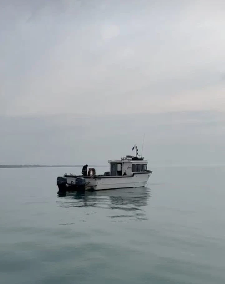 Mantenimiento de emisario submarino en puerto